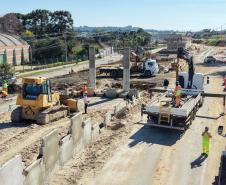 PR-151 novo viaduto em Palmeira