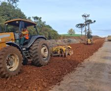 PR-160 pavimentação entre Imbaú e Reserva