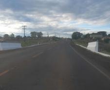 PR-170 em Guarapuava - viaduto da ferrovia
