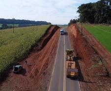 PR-180 e PR-281 obras de ampliação de capacidade e restauração entre Francisco Beltrão e Dois Vizinhos