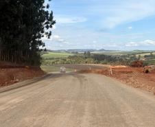PR-239 pavimentação entre Mato Rico e Roncador - terraplenagem