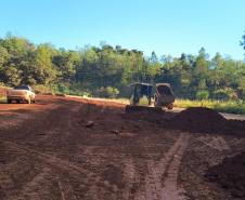 PR-239 pavimentação entre Mato Rico e Roncador - terraplenagem