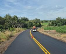 PR-442 e PR-443 entre Uraí e Rancho Alegre