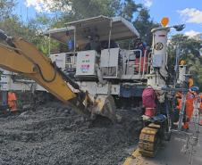 PR-460 e PRC-487 whitetopping Pitanga Nova Tebas - concretadora