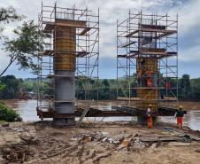 PR-498 nova ponte sobre o Rio Ivaí entre São Carlos do Ivaí e Japurá