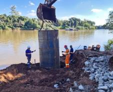PR-498 nova ponte sobre o Rio Ivaí entre São Carlos do Ivaí e Japurá