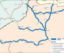Mapa do lote 11 do ProMAC
