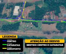 Desvio de tráfego na BR-469
