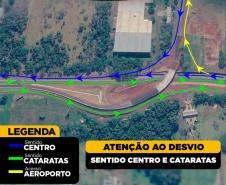 Desvio de tráfego na BR-469