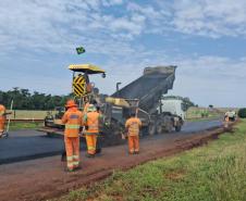 Rodovia entre Bela Vista do Paraíso e Alvorada do Sul tem tráfego em sistema pare-e-siga