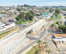 PR-151 novo viaduto em Palmeira