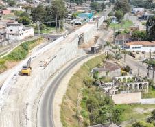PR-151 novo viaduto em Palmeira