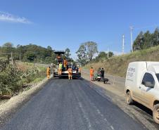 PR-160 pavimentação entre Imbaú e Reserva