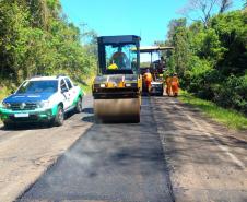 Rodovia entre Manfrinópolis e Salgado Filho tem tráfego em sistema pare-e-siga