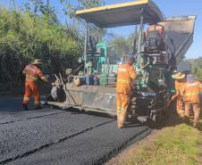 PR-218: conservação de pista entre Paranavaí e Amaporã altera o tráfego de veículos