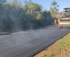 PR-218: conservação de pista entre Paranavaí e Amaporã altera o tráfego de veículos