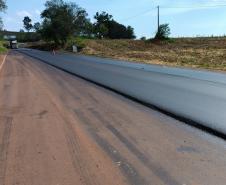 PR-457 em São Pedro do Ivaí tem tráfego em sistema de pare-e-siga
