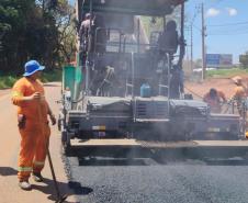 Rodovia de Corbélia começa a receber melhorias no pavimento