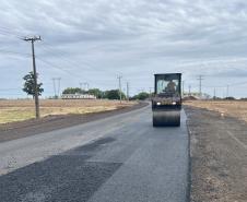 Rodovia entre Vera Cruz do Oeste e São Pedro do Iguaçu tem serviços na pista