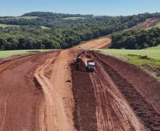 PR-916 implantação do lote 2 do Contorno Noroeste de Pato Branco