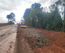 PRC-466 whitetopping entre Manoel Ribas e Pitanga