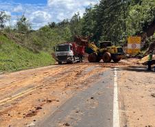 Rodovias interditadas pelas chuvas