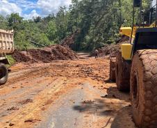 Rodovias interditadas pelas chuvas