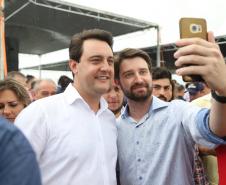 O governador Carlos Massa Ratinho Junior inaugura o Aeroporto Municipal Juvenal Loureiro Cardoso, de Pato Branco, no Sudoeste do Paraná.  -  Pato Branco, 10/01/2019  -  Foto: José Fernando Ogura/ANPr