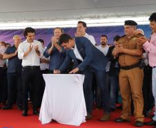O governador Carlos Massa Ratinho Junior inaugura o Aeroporto Municipal Juvenal Loureiro Cardoso, de Pato Branco, no Sudoeste do Paraná.  -  Pato Branco, 10/01/2019  -  Foto: José Fernando Ogura/ANPr
