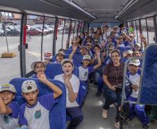 Alunos visitam Porto .  -  Paranaguá, 14/03/2019  -  Foto:Claudio Neves/ Divulgação APPA