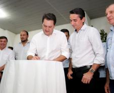 Governador Carlos Massa Ratinho Junior visita a Expo Umuarama e anuncia recursos para investimentos em infraestrutura e melhoria urbana no município. -  Umuarama, 15/03/2019  -  Foto: José Fernando Ogura/ANPr