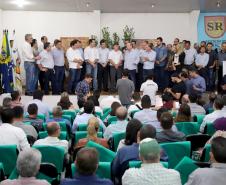 Governador Carlos Massa Ratinho Junior visita a Expo Umuarama e anuncia recursos para investimentos em infraestrutura e melhoria urbana no município. -  Umuarama, 15/03/2019  -  Foto: José Fernando Ogura/ANPr