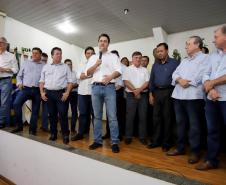 Governador Carlos Massa Ratinho Junior visita a Expo Umuarama e anuncia recursos para investimentos em infraestrutura e melhoria urbana no município. -  Umuarama, 15/03/2019  -  Foto: José Fernando Ogura/ANPr