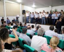 Governador Carlos Massa Ratinho Junior visita a Expo Umuarama e anuncia recursos para investimentos em infraestrutura e melhoria urbana no município. -  Umuarama, 15/03/2019  -  Foto: José Fernando Ogura/ANPr