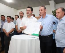 Governador Carlos Massa Ratinho Junior visita a Expo Umuarama e anuncia recursos para investimentos em infraestrutura e melhoria urbana no município. -  Umuarama, 15/03/2019  -  Foto: José Fernando Ogura/ANPr