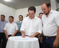 Governador Carlos Massa Ratinho Junior visita a Expo Umuarama e anuncia recursos para investimentos em infraestrutura e melhoria urbana no município. -  Umuarama, 15/03/2019  -  Foto: José Fernando Ogura/ANPr