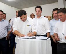 Governador Carlos Massa Ratinho Junior visita a Expo Umuarama e anuncia recursos para investimentos em infraestrutura e melhoria urbana no município. -  Umuarama, 15/03/2019  -  Foto: José Fernando Ogura/ANPr