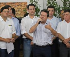 Governador Carlos Massa Ratinho Junior visita a Expo Umuarama e anuncia recursos para investimentos em infraestrutura e melhoria urbana no município. -  Umuarama, 15/03/2019  -  Foto: José Fernando Ogura/ANPr