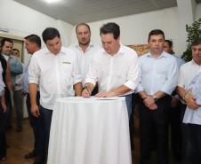 Governador Carlos Massa Ratinho Junior visita a Expo Umuarama e anuncia recursos para investimentos em infraestrutura e melhoria urbana no município. -  Umuarama, 15/03/2019  -  Foto: José Fernando Ogura/ANPr