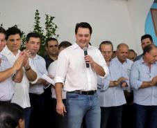 Governador Carlos Massa Ratinho Junior visita a Expo Umuarama e anuncia recursos para investimentos em infraestrutura e melhoria urbana no município. -  Umuarama, 15/03/2019  -  Foto: José Fernando Ogura/ANPr