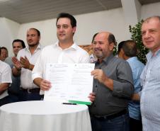 Governador Carlos Massa Ratinho Junior visita a Expo Umuarama e anuncia recursos para investimentos em infraestrutura e melhoria urbana no município. -  Umuarama, 15/03/2019  -  Foto: José Fernando Ogura/ANPr