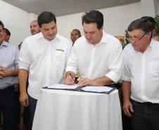 Governador Carlos Massa Ratinho Junior visita a Expo Umuarama e anuncia recursos para investimentos em infraestrutura e melhoria urbana no município. -  Umuarama, 15/03/2019  -  Foto: José Fernando Ogura/ANPr