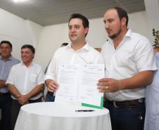 Governador Carlos Massa Ratinho Junior visita a Expo Umuarama e anuncia recursos para investimentos em infraestrutura e melhoria urbana no município. -  Umuarama, 15/03/2019  -  Foto: José Fernando Ogura/ANPr