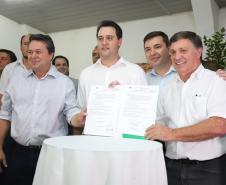 Governador Carlos Massa Ratinho Junior visita a Expo Umuarama e anuncia recursos para investimentos em infraestrutura e melhoria urbana no município. -  Umuarama, 15/03/2019  -  Foto: José Fernando Ogura/ANPr