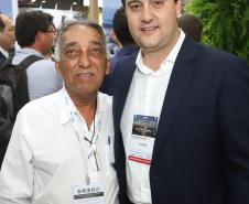 O governador Carlos Massa Ratinho Júnior esteve nesta terça-feira (19) na Intermodal South America 2019, maior feira do setor de logística e comércio exterior da América Latina, onde o Estado está presente com um estande dos Portos do Paraná.  -  São Paulo, 19/03/2019  -  Foto: Rodrigo Félix Leal/ANPr