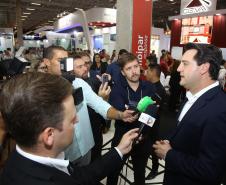 Governador Carlos Massa Ratinho Junior visita feira Intermodal em São Paulo. São Paulo,19/03/2019 -   Foto:Jaelson Lucas / ANPr