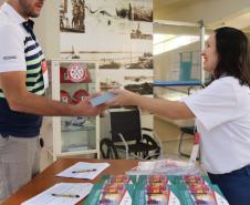 A equipe da Diretoria de Meio Ambiente da Administração dos Portos do Paraná participa, no Porto de Itajaí, em Santa Catarina, do 25º Cooperaportos. O evento termina hoje (22/03), e os profissionais voltam ao Estado com a proposta de que o Porto de Paranaguá sedie a próxima edição do evento, por ser referência nacional em gestão ambiental portuária. -  Foto: Paulo Pereira/ Grupo Ambipar