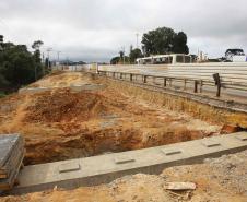 Rodovia da Uva - Obras - Colombo. Foto: Jaelson Lucas/ANPr