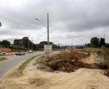 Rodovia da Uva - Obras - Colombo. Foto: Jaelson Lucas/ANPr