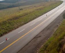 PR-280 (União da Vitória), 5,94 km.trecho recuperado com tapa-buracos e recapeamento  -  Curitiba, 02/04/2019  -  Foto: Divulgação DER/SEIL